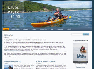 devon kayak fishing